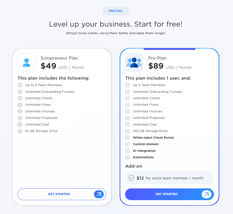 Flozy Pricing