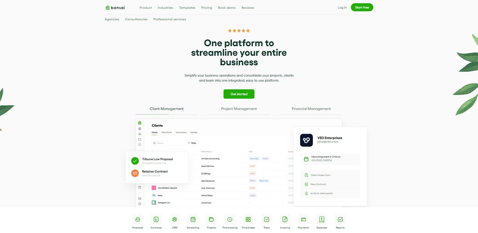 Bonsai Homepage