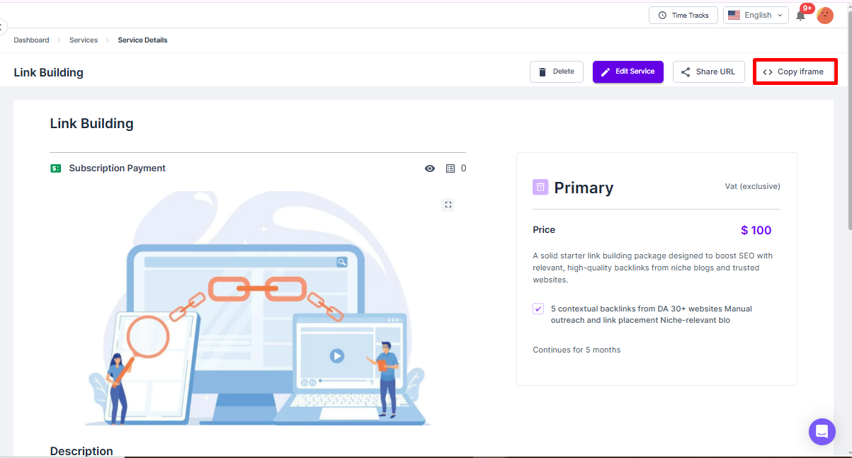Agency handy Copy iframe