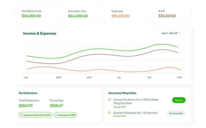Bonsai Expense Tracking