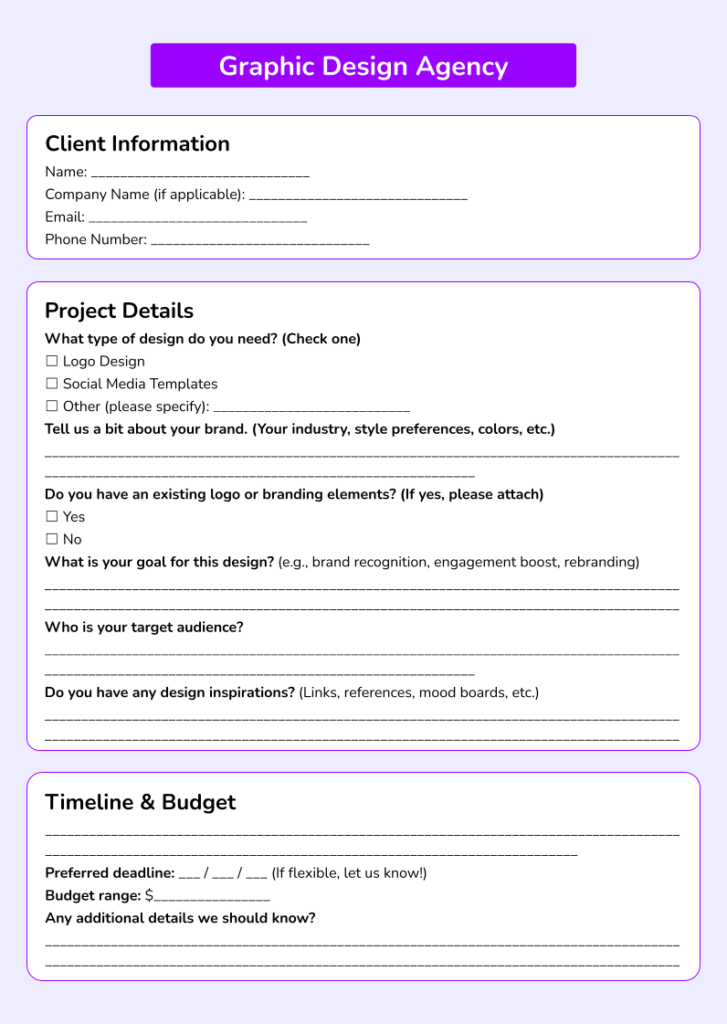 Project Intake Form: How to Create and Templates [2025]