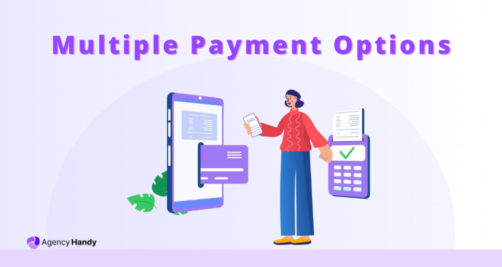 multiple payment options