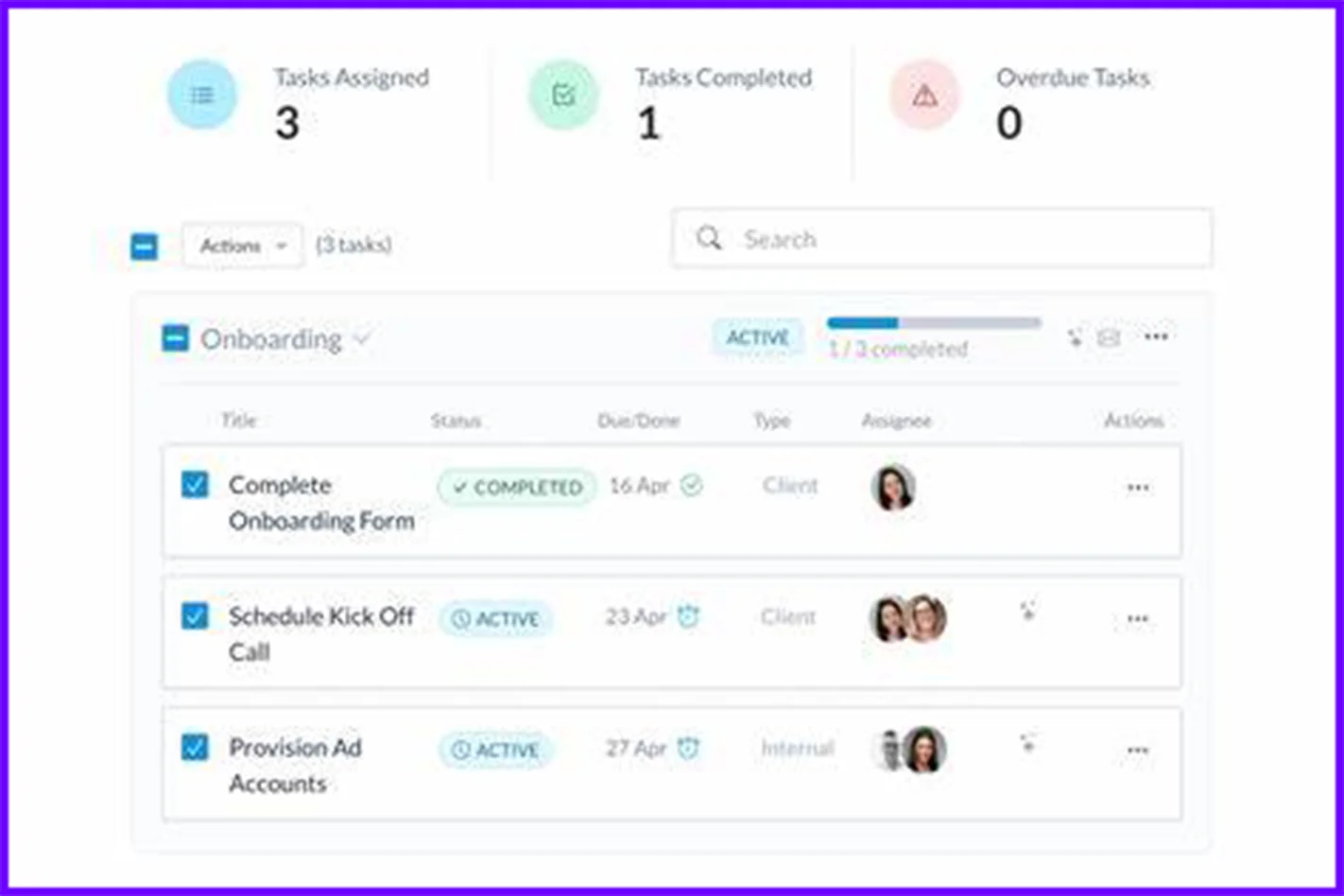 Project Tracker