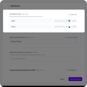Default Tasks