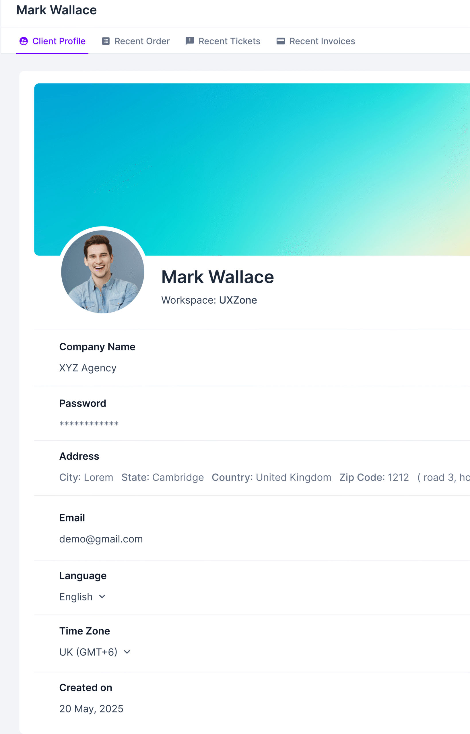 Solution page View Complete Client Profiles Agency Handy Client Profiles