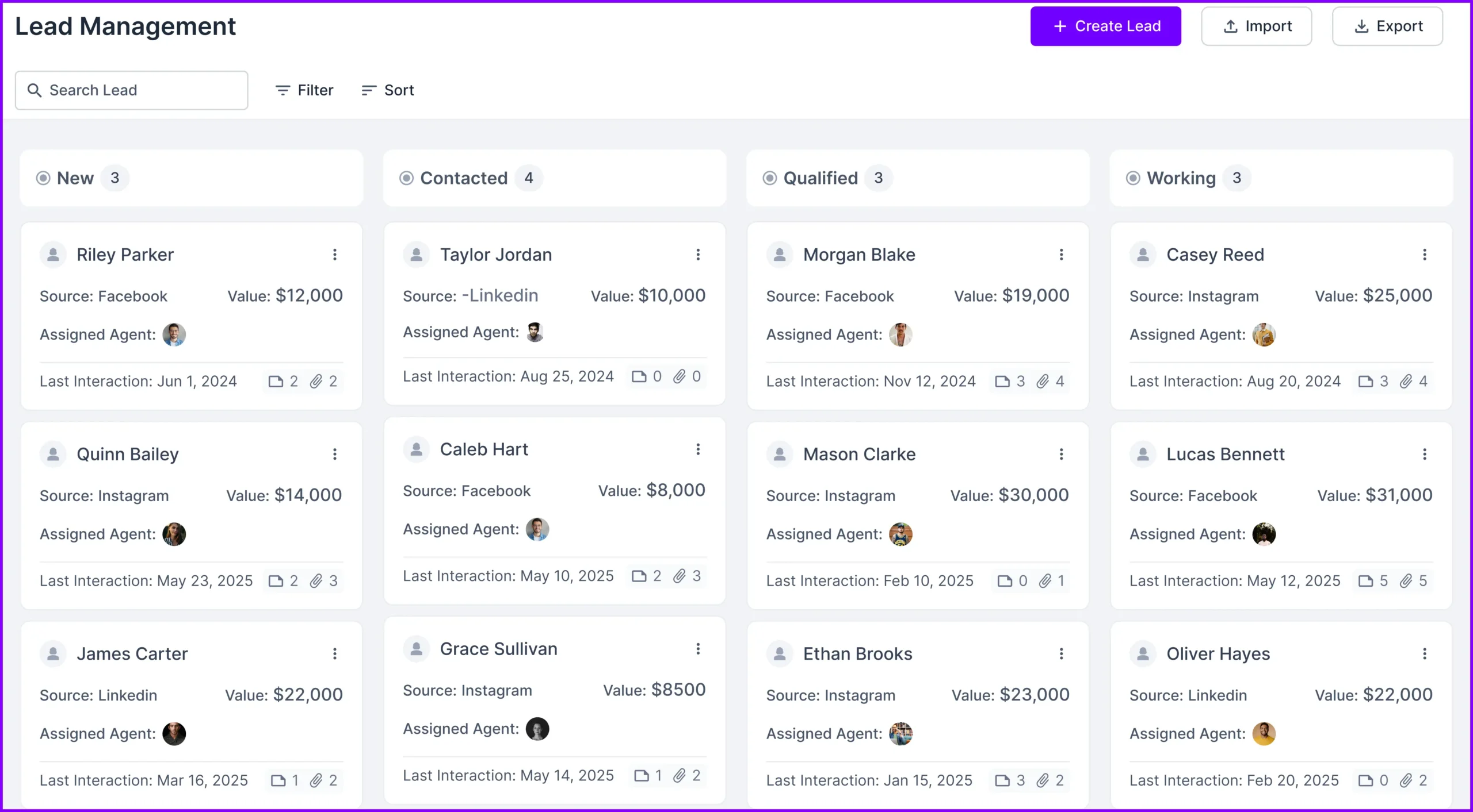 Agency Handy Leads
