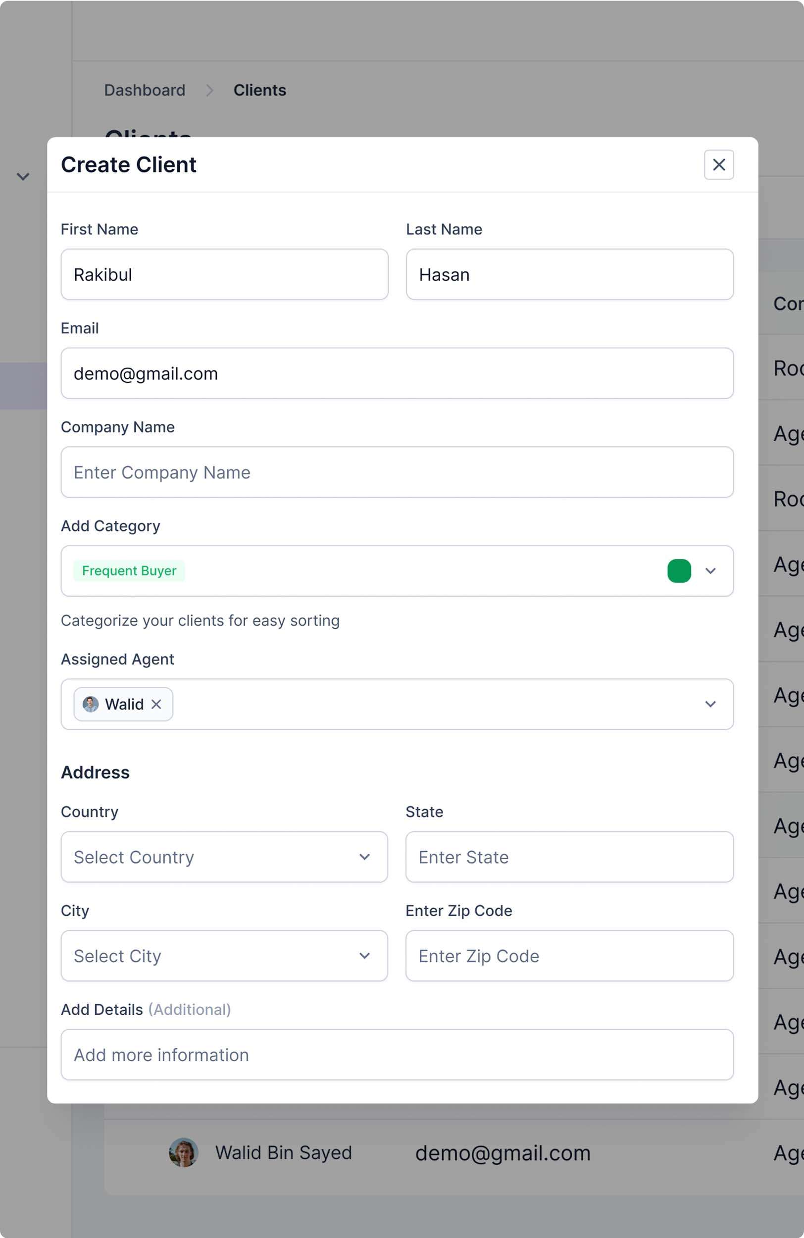 Add New Clients Instantly