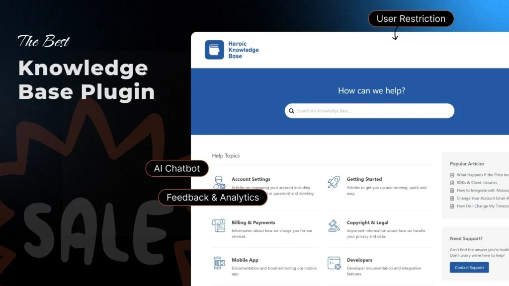 Heroic Knowledge Base Black Friday