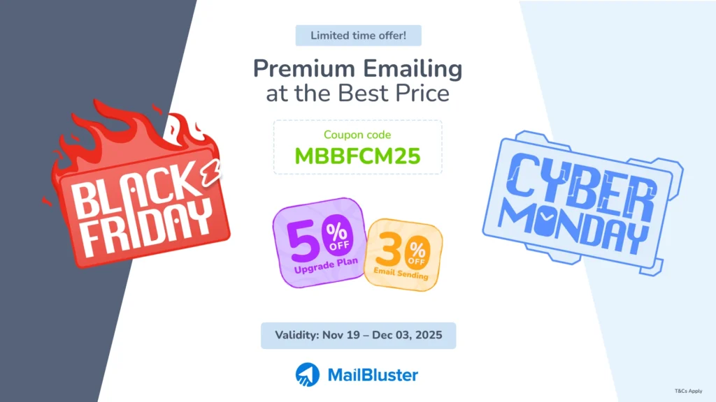 MailBluster Black Friday