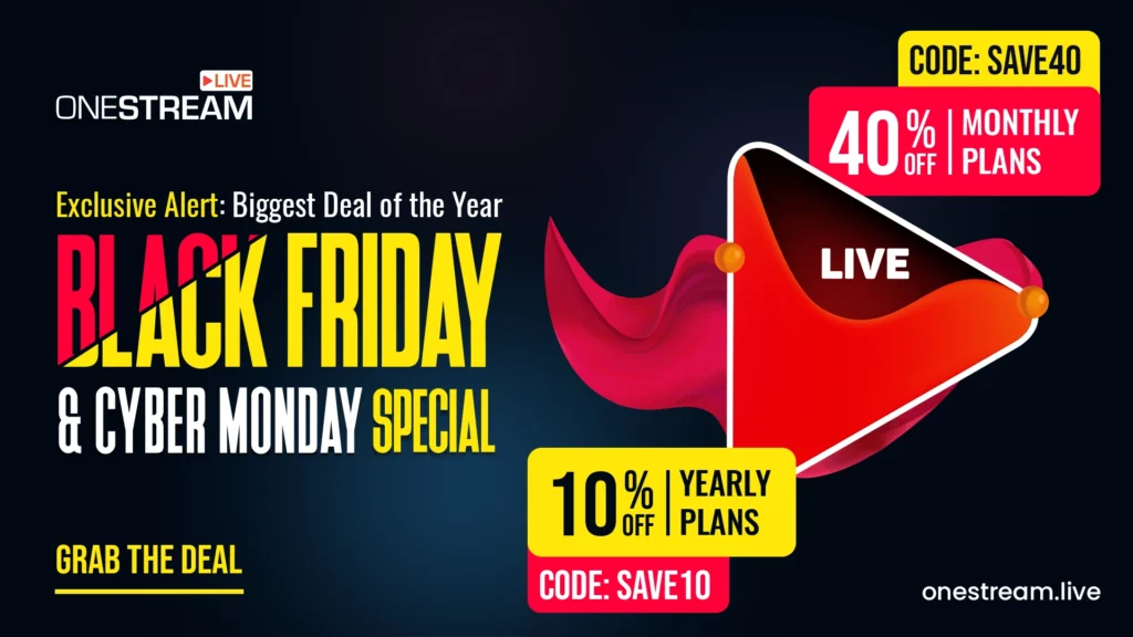 Onestream Black Friday