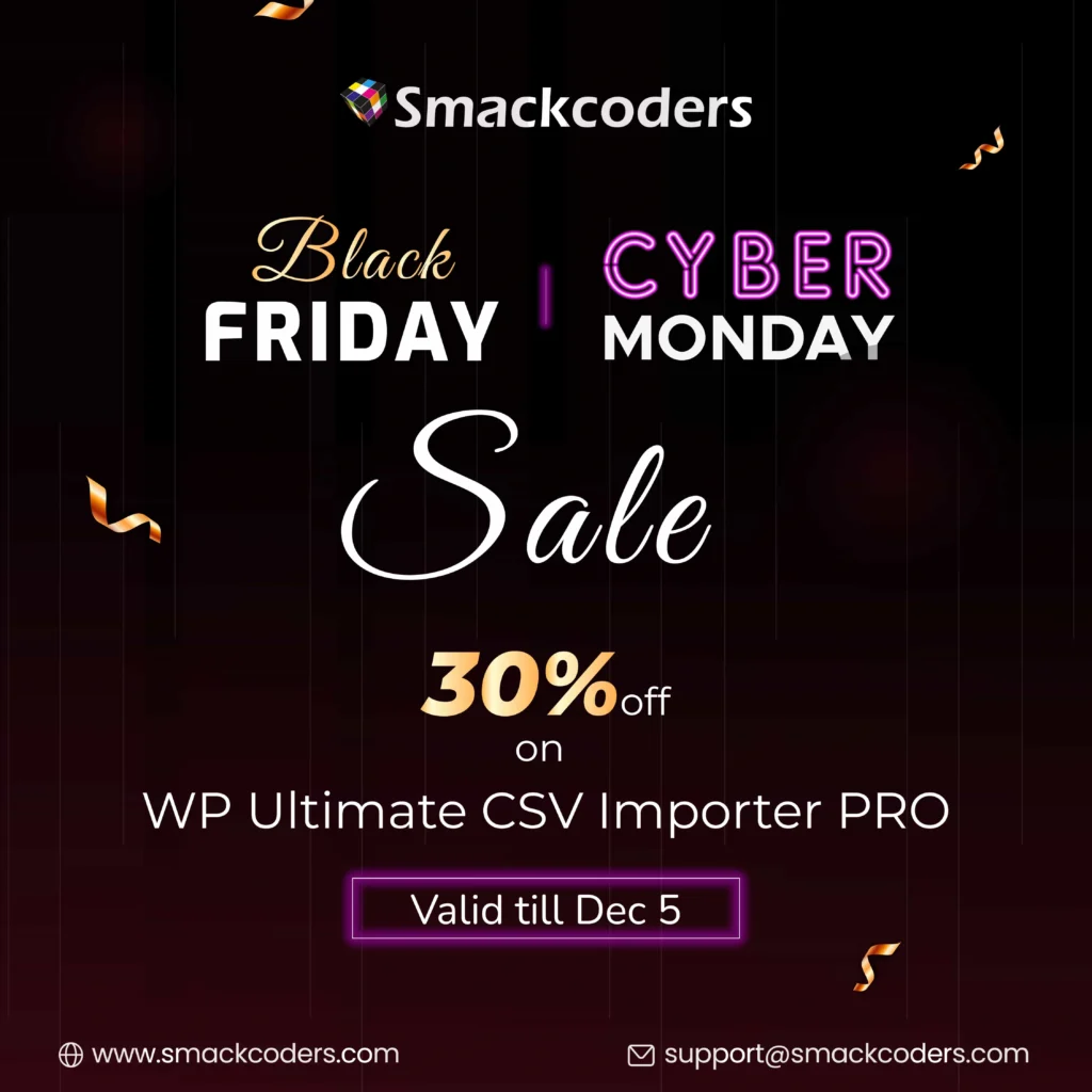 WP Ultimate CSV Importer Pro Black Friday