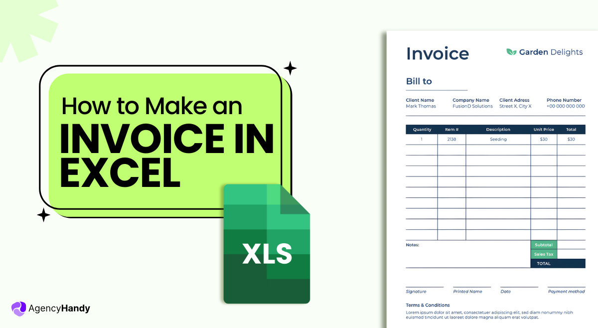 How to Make an Invoice in Excel